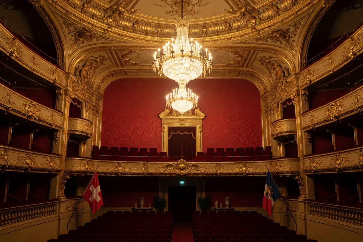 Klassisches Musikfestival Interieur